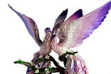 Phoenix bird in love - wedding cake topper OOAK