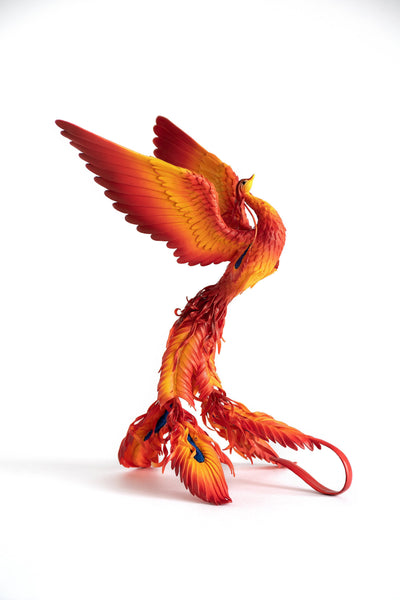 Phoenix bird statue - original handmade OOAK