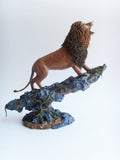 Lion statue - original handmade OOAK