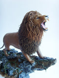 Lion statue - original handmade OOAK