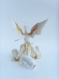 White phoenix bird - original handmade OOAK