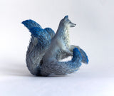Fox kitsune statue -  handmade OOAK